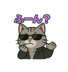 ちょいワル猫の日常スタンプ（個別スタンプ：20）