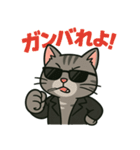 ちょいワル猫の日常スタンプ（個別スタンプ：25）