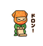 和彩折り紙ニンジャ参上！（個別スタンプ：23）