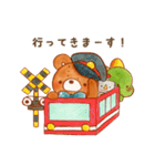 ゆるふわくまおのスタンプ(水彩)（個別スタンプ：2）