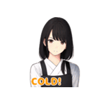 毎日使える♡英語の返事スタンプ（個別スタンプ：9）