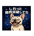 フレンチ・ブルドッグと宇宙の旅@SFW（個別スタンプ：1）