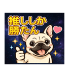 フレンチ・ブルドッグと宇宙の旅@SFW（個別スタンプ：24）