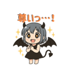 悪魔ちゃんは腹白い。vol.2（個別スタンプ：12）