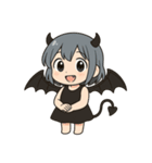 悪魔ちゃんは腹白い。vol.2（個別スタンプ：17）