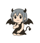 悪魔ちゃんは腹白い。vol.2（個別スタンプ：21）