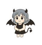 悪魔ちゃんは腹白い。vol.2（個別スタンプ：24）