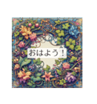 アールヌーボーの優美な瞬間（個別スタンプ：4）