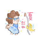 さちことり【楽しい夏】（個別スタンプ：12）