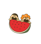 動く！兄弟の夏休み（個別スタンプ：2）