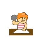 動く！兄弟の夏休み（個別スタンプ：6）