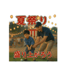 ゴルフで年間行事（個別スタンプ：26）