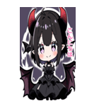 毎日使える悪魔少女BIGスタンプ（個別スタンプ：2）