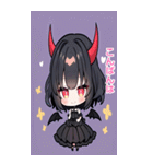 毎日使える悪魔少女BIGスタンプ（個別スタンプ：3）