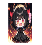 毎日使える悪魔少女BIGスタンプ（個別スタンプ：6）