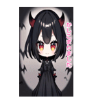 毎日使える悪魔少女BIGスタンプ（個別スタンプ：7）