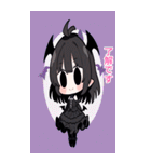 毎日使える悪魔少女BIGスタンプ（個別スタンプ：8）