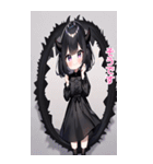 毎日使える悪魔少女BIGスタンプ（個別スタンプ：9）