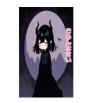 毎日使える悪魔少女BIGスタンプ（個別スタンプ：10）