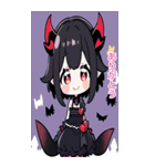 毎日使える悪魔少女BIGスタンプ（個別スタンプ：11）