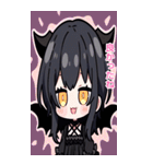 毎日使える悪魔少女BIGスタンプ（個別スタンプ：16）
