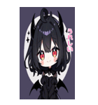 毎日使える悪魔少女BIGスタンプ（個別スタンプ：17）