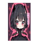 毎日使える悪魔少女BIGスタンプ（個別スタンプ：19）