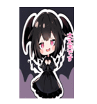 毎日使える悪魔少女BIGスタンプ（個別スタンプ：28）
