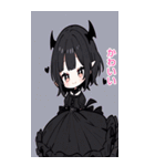 毎日使える悪魔少女BIGスタンプ（個別スタンプ：30）