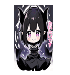 毎日使える悪魔少女BIGスタンプ（個別スタンプ：35）