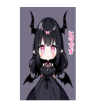 毎日使える悪魔少女BIGスタンプ（個別スタンプ：38）