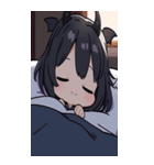 文字なし悪魔少女BIGスタンプ（個別スタンプ：4）