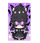文字なし悪魔少女BIGスタンプ（個別スタンプ：13）