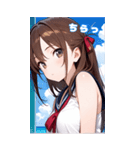 女子高生の日常BIGスタンプ！（個別スタンプ：17）