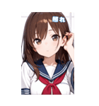 女子高生の日常BIGスタンプ！（個別スタンプ：19）