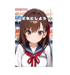 女子高生の日常BIGスタンプ！（個別スタンプ：22）