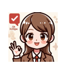 努力や技術をねぎらう（個別スタンプ：3）