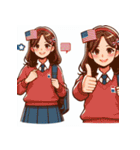 努力や技術をねぎらう（個別スタンプ：5）