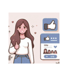 努力や技術をねぎらう（個別スタンプ：23）
