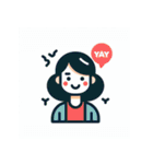 努力や技術をねぎらう（個別スタンプ：24）