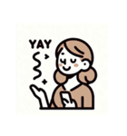 努力や技術をねぎらう（個別スタンプ：25）