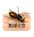 スマホの上のスズメバチ6《関西弁》（個別スタンプ：12）