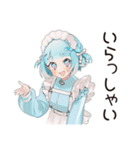 バイト中の天使ちゃん♡（個別スタンプ：4）
