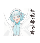 バイト中の天使ちゃん♡（個別スタンプ：22）