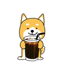 夏の日常＊しばいぬくんの毎日（個別スタンプ：22）