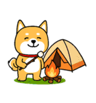 夏の日常＊しばいぬくんの毎日（個別スタンプ：36）