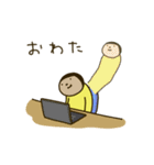 きどあいらくその他_働く人たち（個別スタンプ：19）