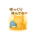 なつとくじらのまいにちことば（個別スタンプ：1）