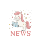 ゆめかわウマ（個別スタンプ：11）