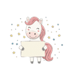 ゆめかわウマ（個別スタンプ：22）